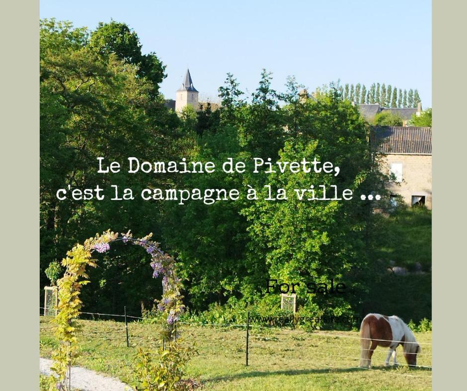 Le Domaine De Pivette Chambre Climatisee Et Insolite Avec Terrasse Privative Авранш Екстер'єр фото